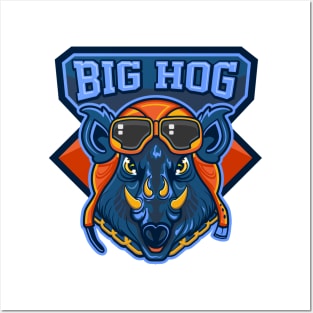 big hog Posters and Art